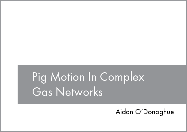 Pig Motion In Complex Gas Networks